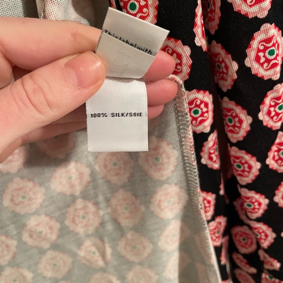 DVF Julian Silk Wrap Dress sz 2 - Picture 5 of 7